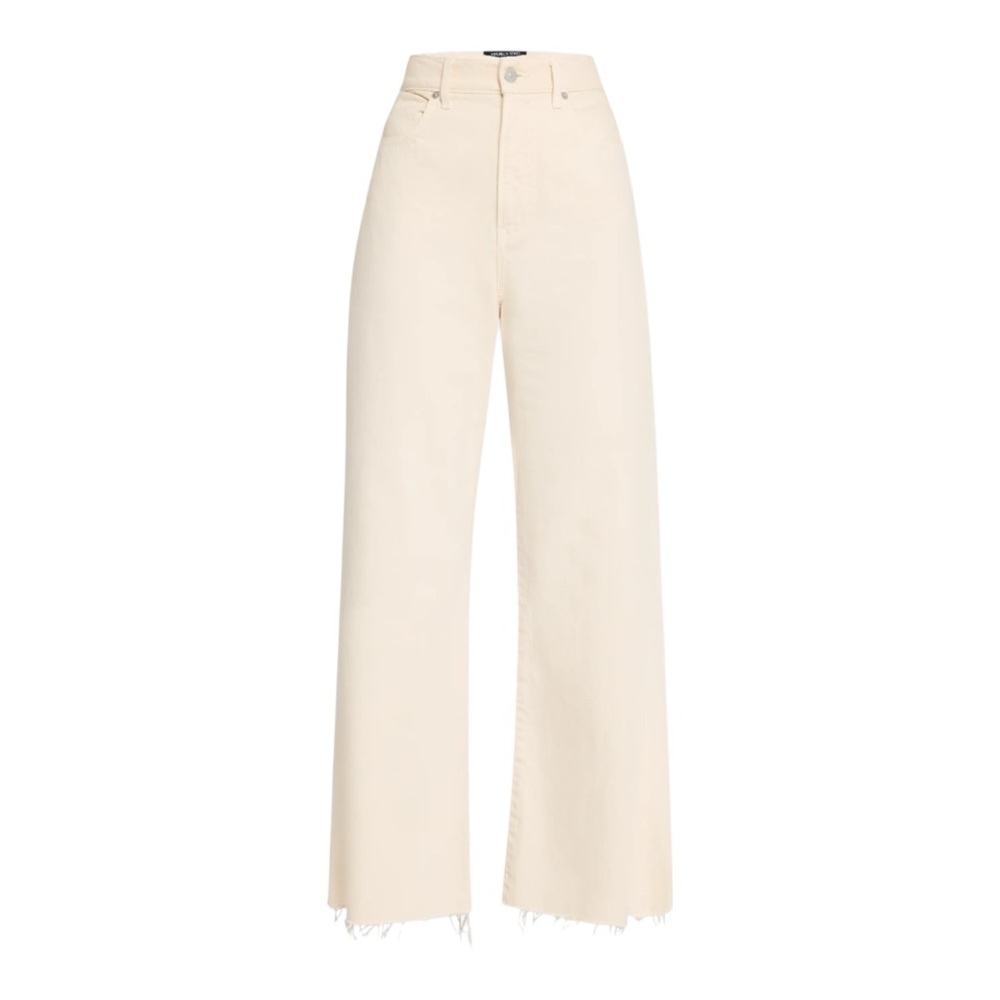 NWT Veronica Beard Taylor Relaxed Wide Leg Jeans High Rise